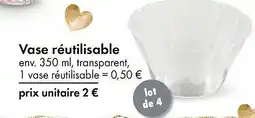 TEDi Vase réutilisable offre