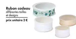 TEDi Ruban cadeau offre