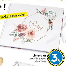 TEDi Livre d'or offre