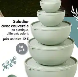 TEDi Saladier avec couvercle offre