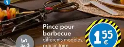 TEDi Pince pour barbecue offre