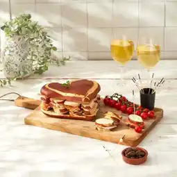 Carrefour COEUR GARNI 20 TOASTS offre