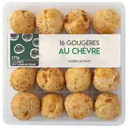 Carrefour 16 gougères au fromage de chèvre offre