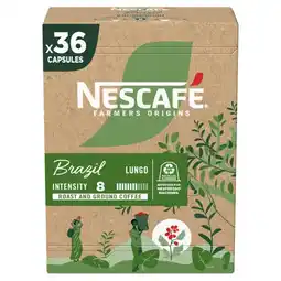 Carrefour NESCAFE FARMERS ORIGINS Capsules de café offre