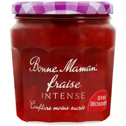 Carrefour BONNE MAMAN Confiture Intense Offre Découverte offre
