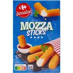 Carrefour CARREFOUR SENSATION Mozzarella sticks surgelés offre