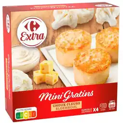 Carrefour CARREFOUR EXTRA Mini gratins surgelés offre