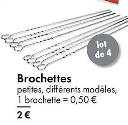 TEDi Brochettes offre