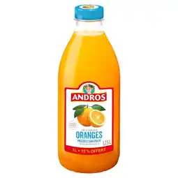 Carrefour ANDROS Pur Jus de Fruits offre