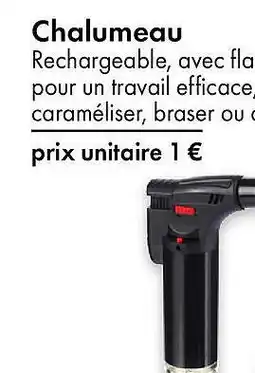 TEDi Chalumeau offre