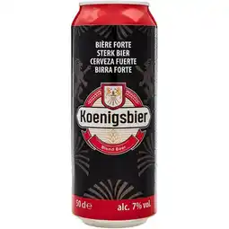 Carrefour KOENIGSBIER Bière offre
