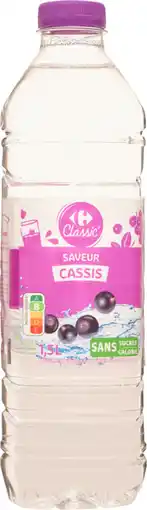 Carrefour CARREFOUR CLASSIC' SUR TOUTES LES BOUTEILLES D'EAUX AROMATISÉES offre