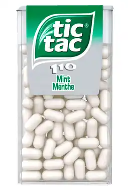 Carrefour TIC TAC SUR TOUT offre