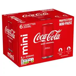 Carrefour COCA COLA Mini canettes offre