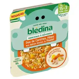 Carrefour BLÉDINA Plat Bébé Morceaux à Dévorer offre