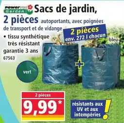 Norma Sacs de jardin offre
