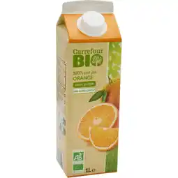 Carrefour CARREFOUR BIO SUR TOUS LES JUS DE FRUITS offre