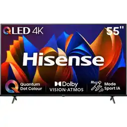 Carrefour HISENSE Téléviseur QLED 4K* - 139 cm offre