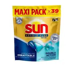 Carrefour SUN Capsules lave-vaisselle Maxi Pack offre
