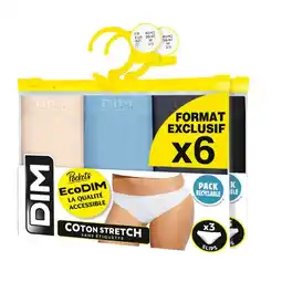 Carrefour DIM Slips Pockets ecodim offre