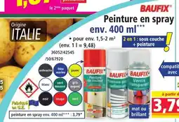 Norma Baufik peinture en spray offre