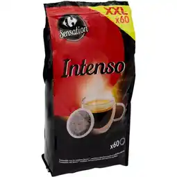 Carrefour Market CARREFOUR SENSATION Dosettes de café XXL offre