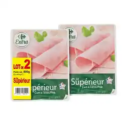 Carrefour Market CARREFOUR EXTRA Jambon supérieur offre
