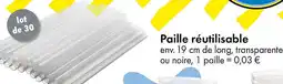 TEDi Paille réutilisable offre