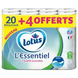 Carrefour Market LOTUS Papier hygiénique offre