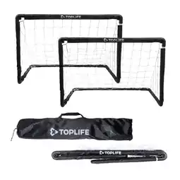 Carrefour TOPLIFE Set de deux but de foot pliables offre