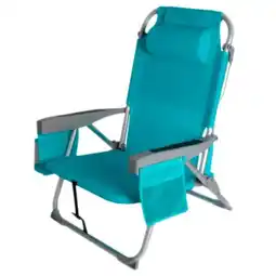 Carrefour CARREFOUR Chaise de plage ou camping multipostions offre