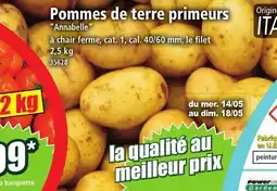 Norma Pommes de terre primeurs offre