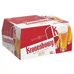 Carrefour Market KRONENBOURG Bière blonde offre