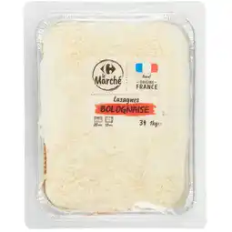 Carrefour Market Lasagnes bolognaise CARREFOUR Le Marché offre