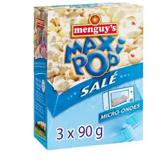 Carrefour Market MENGUY'S Pop corn Maxi Pop offre
