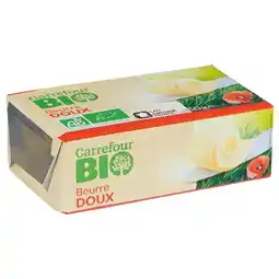 Carrefour Market CARREFOUR BIO Beurre offre