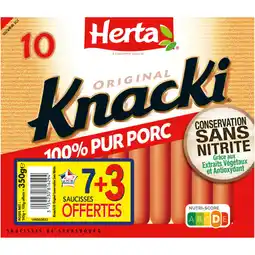 Carrefour Market HERTA KNACKI offre