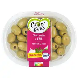 Carrefour Market CROC' FRAIS SUR TOUTES LES OLIVES DÉNOYAUTÉES 200 G offre