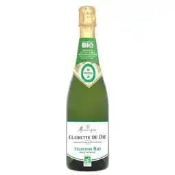 Carrefour Market MONARQUE A.O.P. Clairette de Die Tradition Bio offre