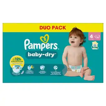 Carrefour Market PAMPERS Couches Duo Pack offre