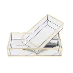 Carrefour Market CARREFOUR HOME Set de 2 coffrets à bijoux offre