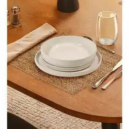 Carrefour Market CARREFOUR HOME Service vaisselle Serenity 12 pièces offre