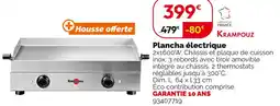 Weldom Krampouz Plancha électrique offre