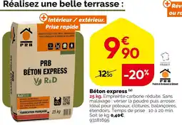 Weldom PRB Béton express offre