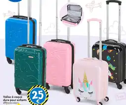 TEDi Valise à coque dure pour enfants offre