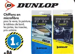 TEDi DUNLOP Chiffons en microfibre offre