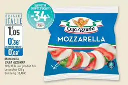 G20 Casa azzurra - mozzarella offre