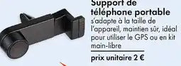 TEDi Support de téléphone portable offre
