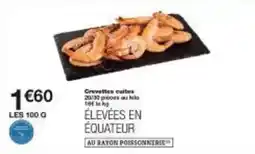 Monoprix Crevettes cuites offre