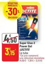 G20 Loctite - super glue-3 power gel offre